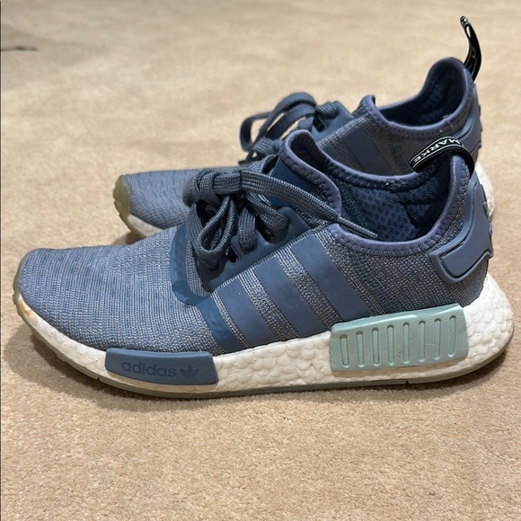 adidas gazelle silver green womens adidas Nmd S1 Footwear White Blue Orange - Shoes